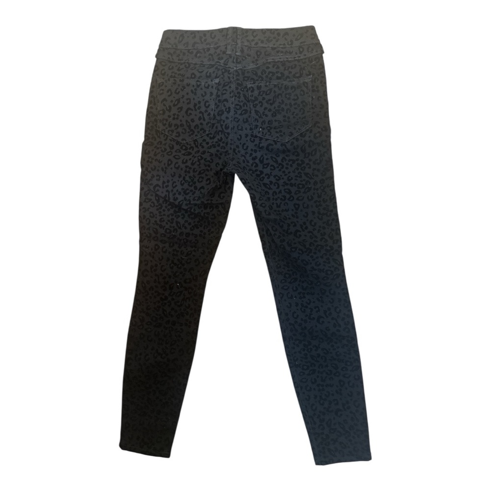 Rewash Dark Leopard Print Jeans - Picture 2 of 8